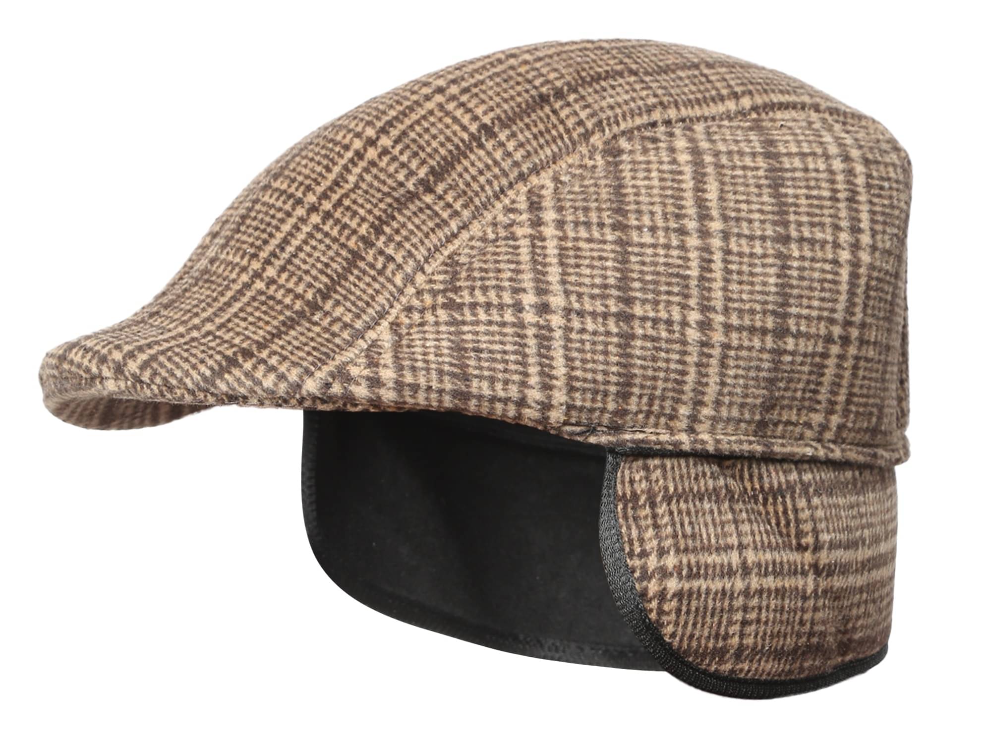     			Zacharias - Brown Woollen Men's Cap ( Pack of 1 )