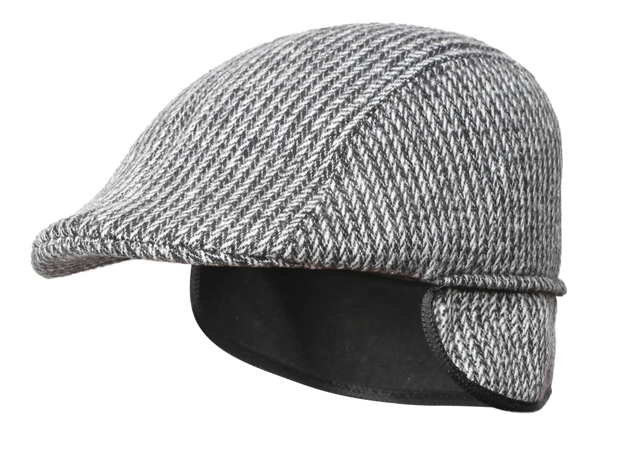 Zacharias - Gray Woollen Men's Cap ( Pack of 1 )