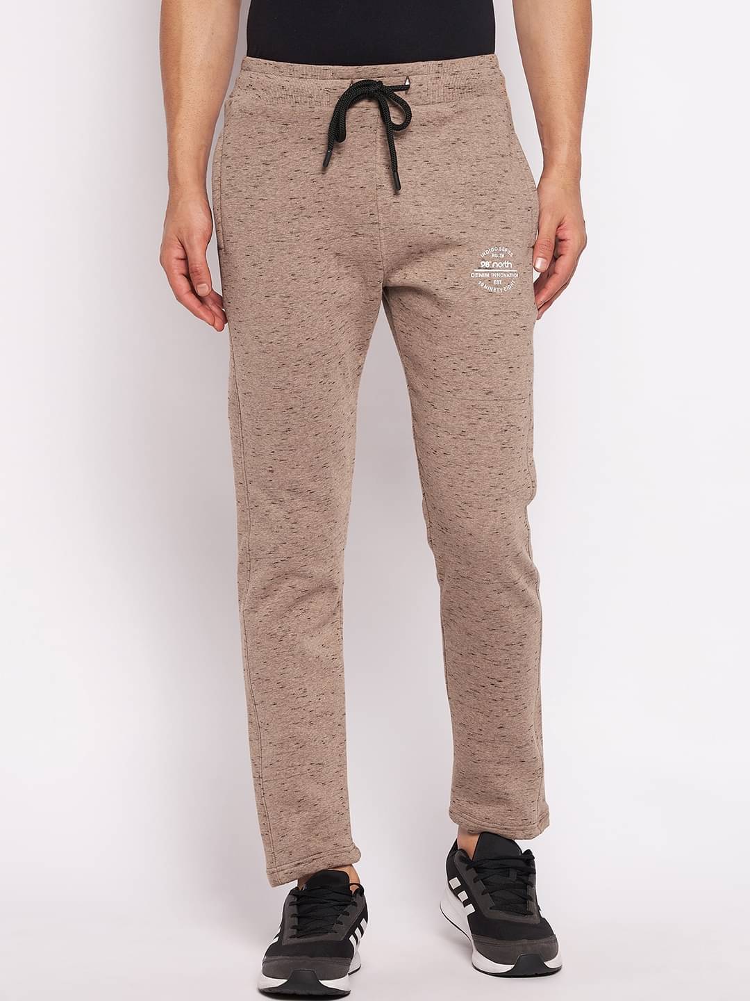     			98 Degree North - Brown Fleece Men's Trackpants ( Pack of 1 )