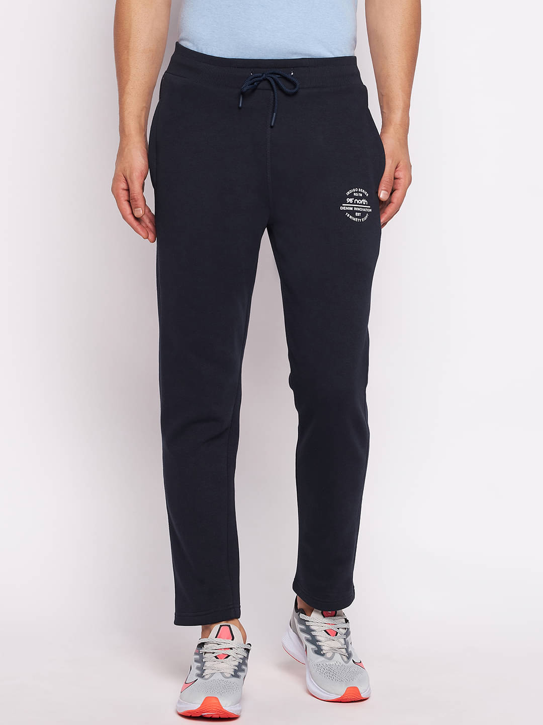 98 Degree North - Navy Fleece Men's Trackpants ( Pack of 1 ) 98 Degree North - Navy Fleece Men's Trackpants ( Pack of 1 )
