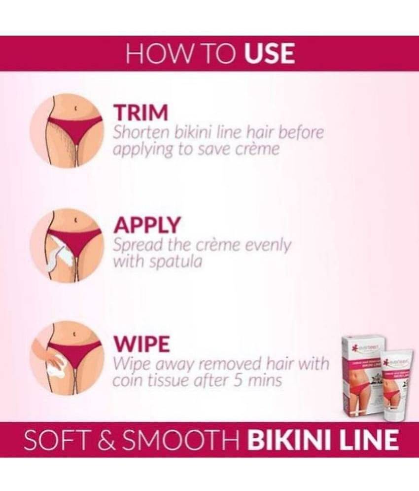 Everteen Hair Remover Creme for Bikini Line & Underarms, 50 g