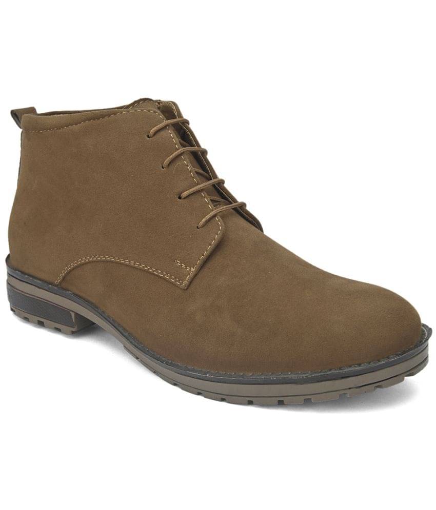     			Fashion Victim - Tan Men's Casual Boots
