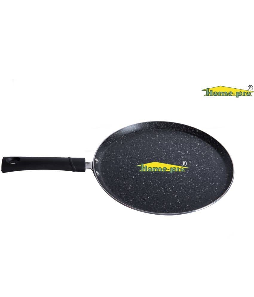 HomePro - Non-stick Premium Dosa Tawa, , 3 Layer Coating, 3mm thick, 28cm Diameter, PFOA Free and food grade, Gas Stove and Induction compatible, Blue - Cookware | Buy online on ZillyBuy