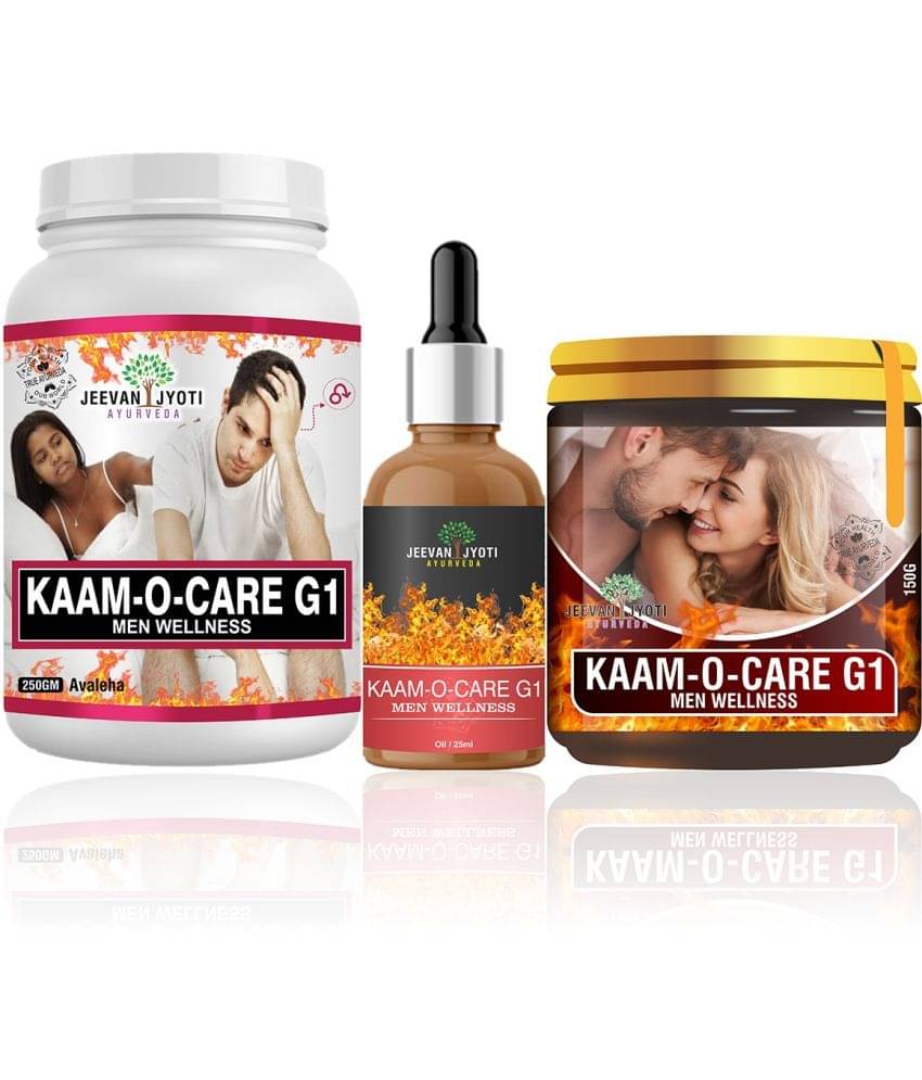     			Kaamocare G1 Combo (Pack of 3) Powder, Avaleha & Oil