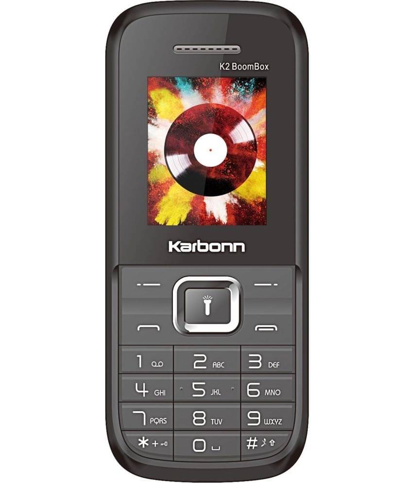     			Karbonn K2 BoomBox Dual SIM Feature Phone Black