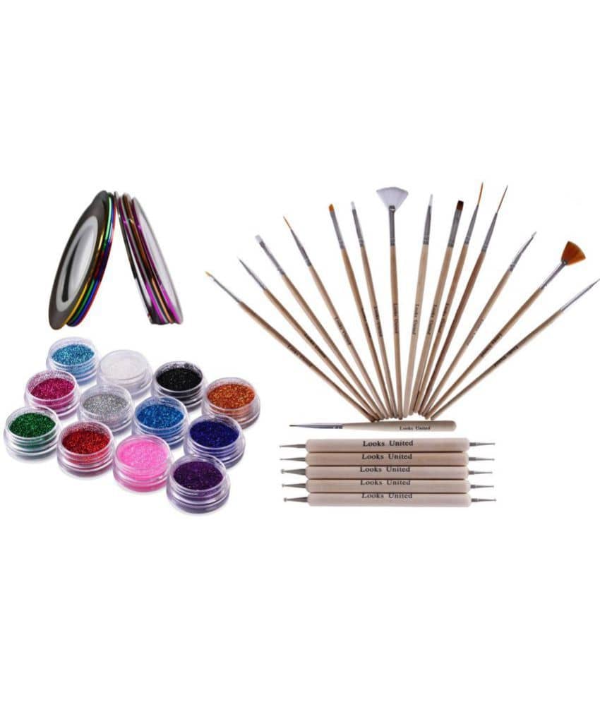 Looks United Branded Nail Art kit (Pack Of 42 )