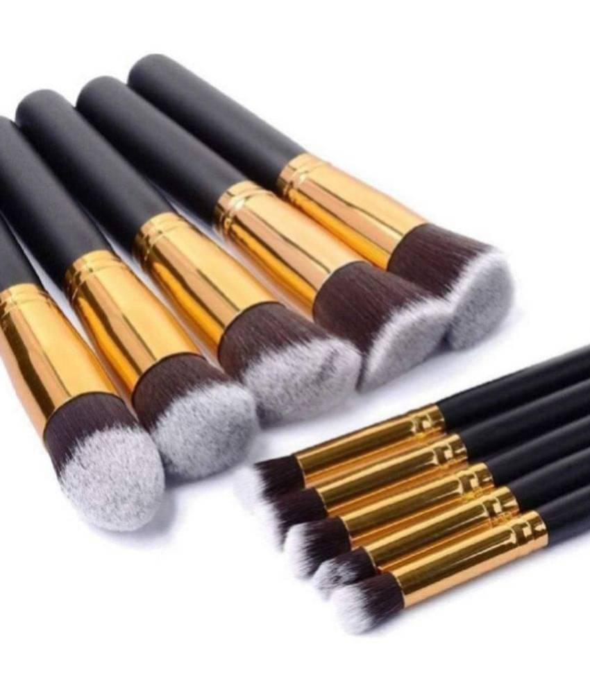     			MR. MAC Premium Quality Synthetic Foundation Brush 10 Pcs 100 g