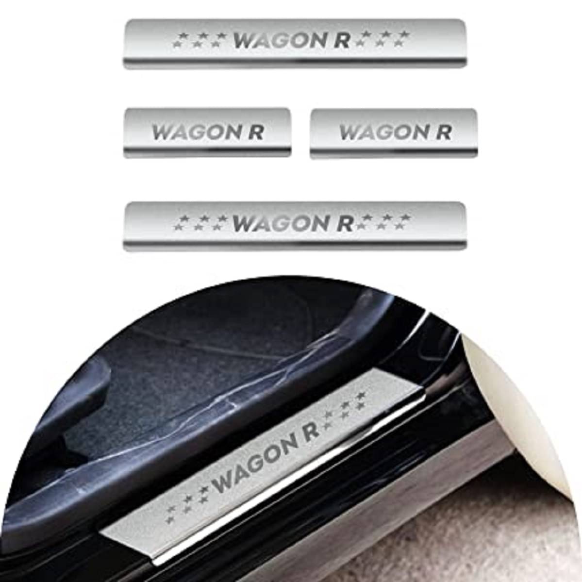 PENYAN Door Sill Metallic Silver     			PENYAN Door Sill Metallic Silver
