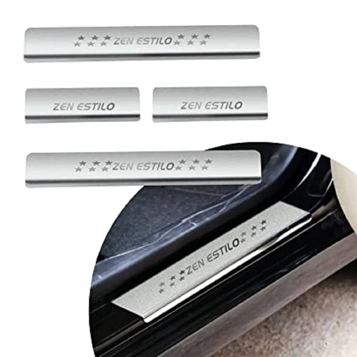 PENYAN Door Sill Metallic Silver