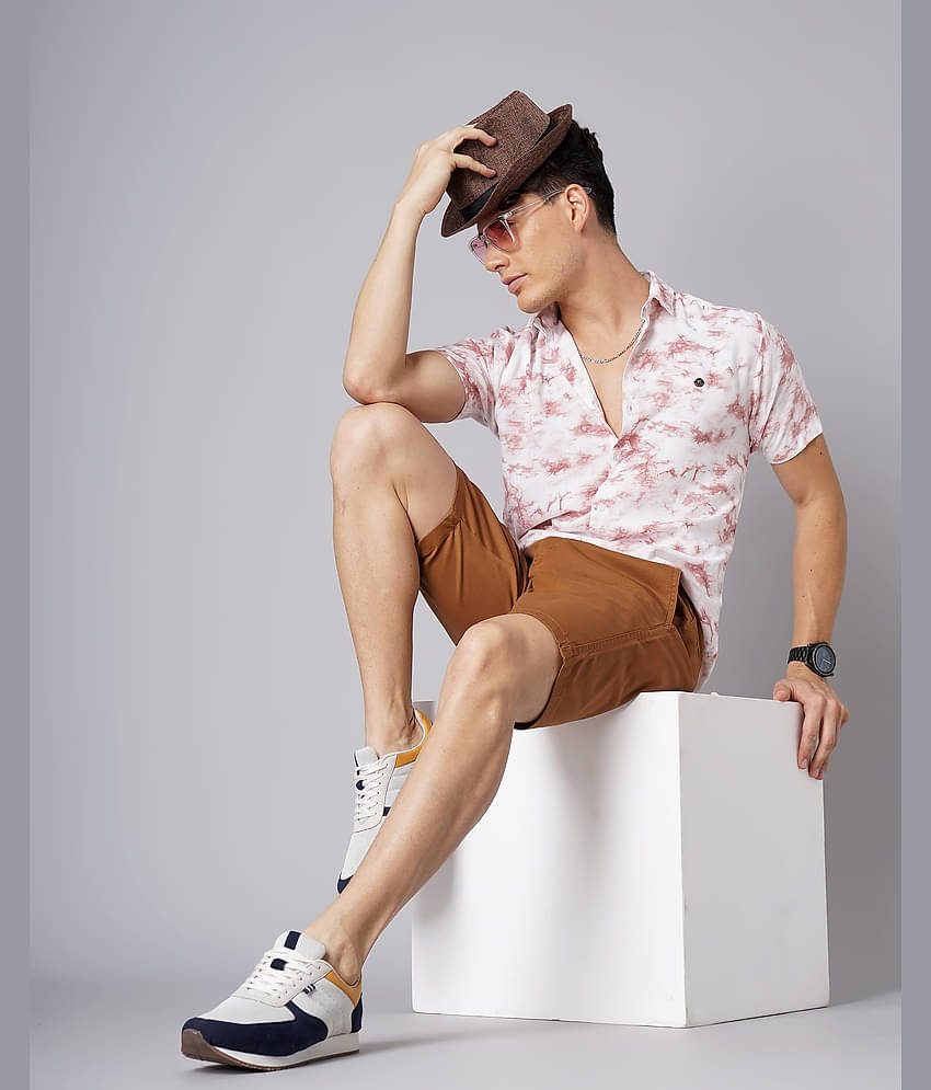 Paul Street - Green Rayon Slim Fit Men's Casual Shirt ( Pack of 1 )