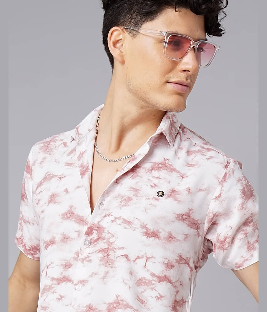 Paul Street - Green Rayon Slim Fit Men's Casual Shirt ( Pack of 1 )