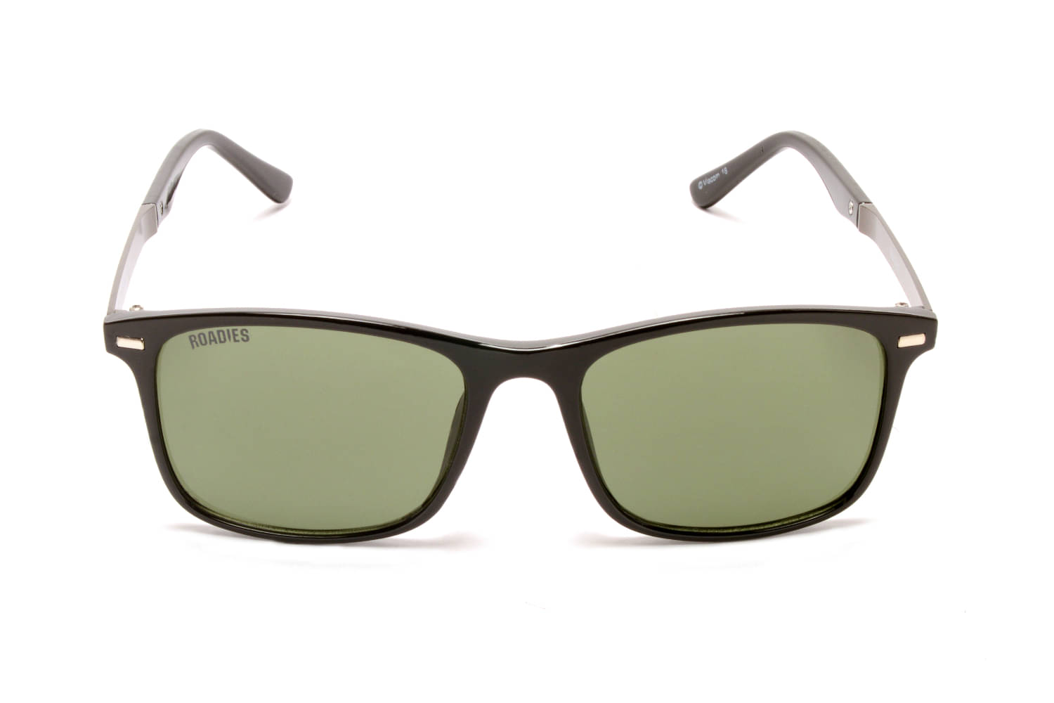     			Roadies - Black Square Sunglasses ( Pack of 1 )