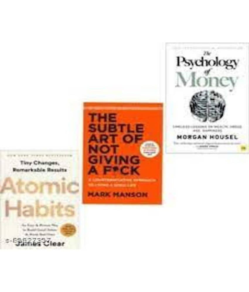 The Psychology Of Money , The Subtle Art Of Giving And Atomic Habits - Stationery | Buy online on ZillyBuy