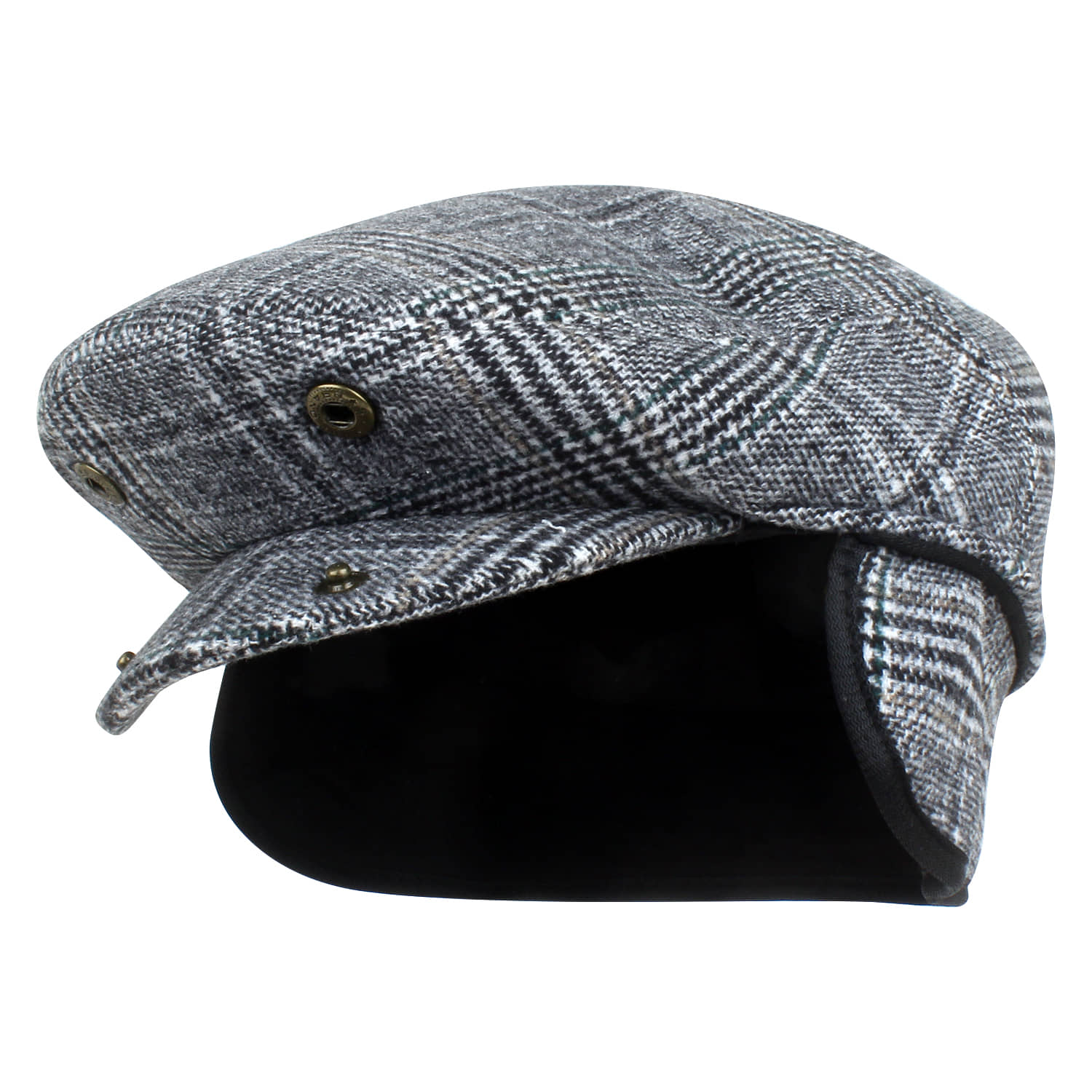 Zacharias - Gray Woollen Men's Cap ( Pack of 1 )