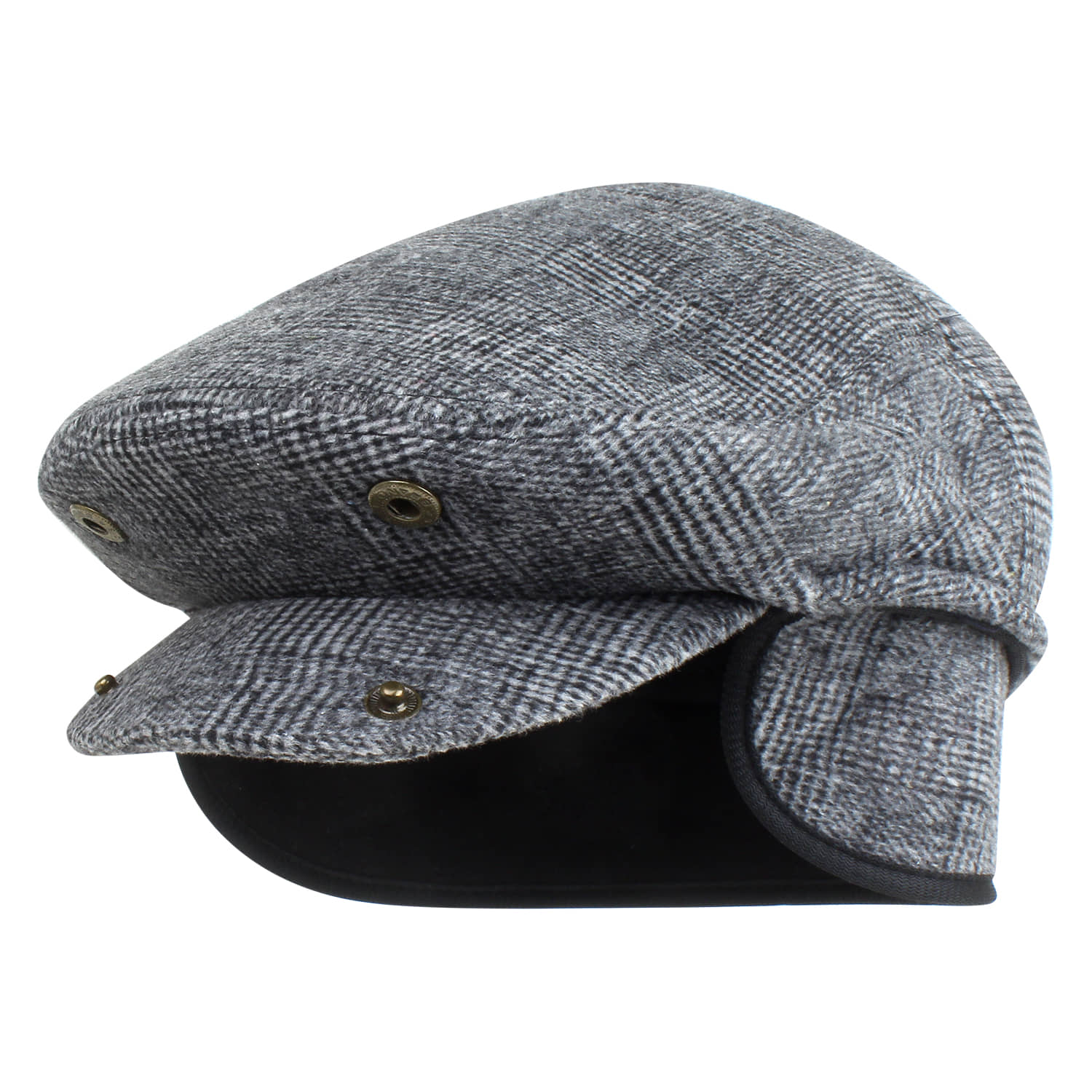 Zacharias - Gray Woollen Men's Cap ( Pack of 1 )