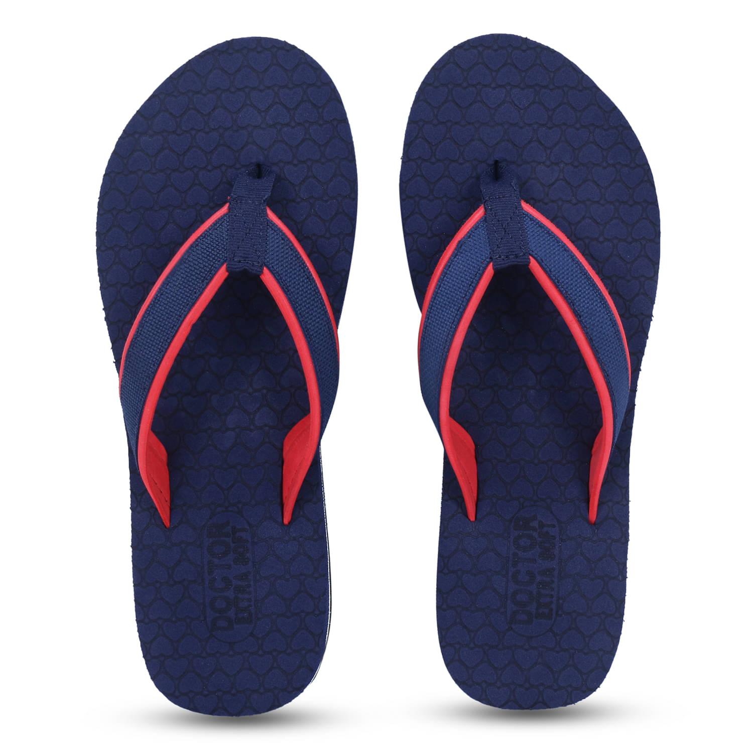 DOCTOR EXTRA SOFT - Navy Blue Women's Slipper     			DOCTOR EXTRA SOFT - Navy Blue Women's Slipper