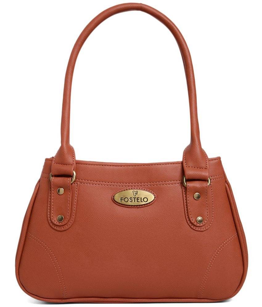     			Fostelo Shoulder Bag PU Set of 1 ( Rose Gold )
