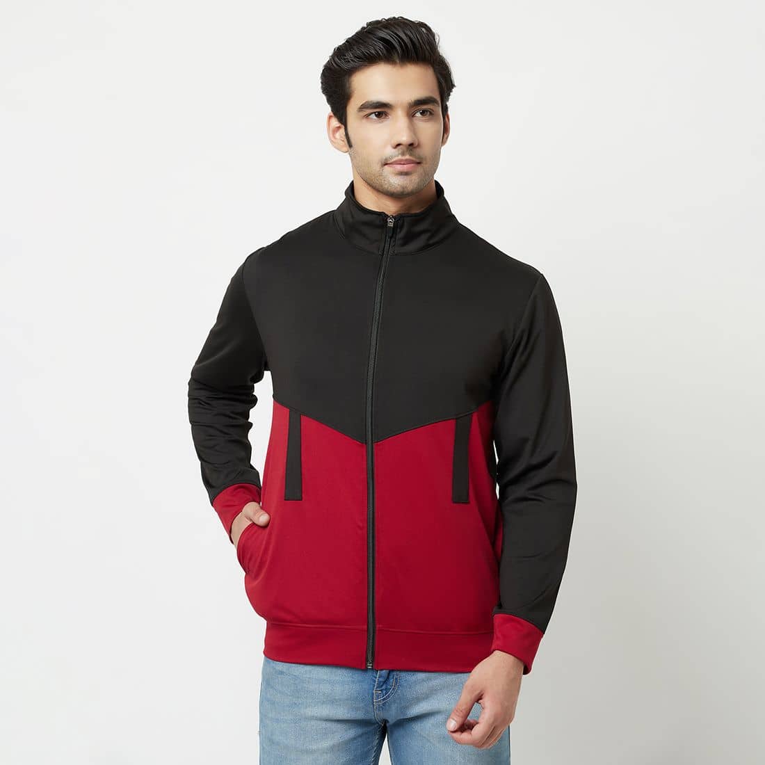 Glito Polyester Men's Casual Jacket - Black ( Pack of 1 ) - Jackets & Coats | Buy online on ZillyBuy