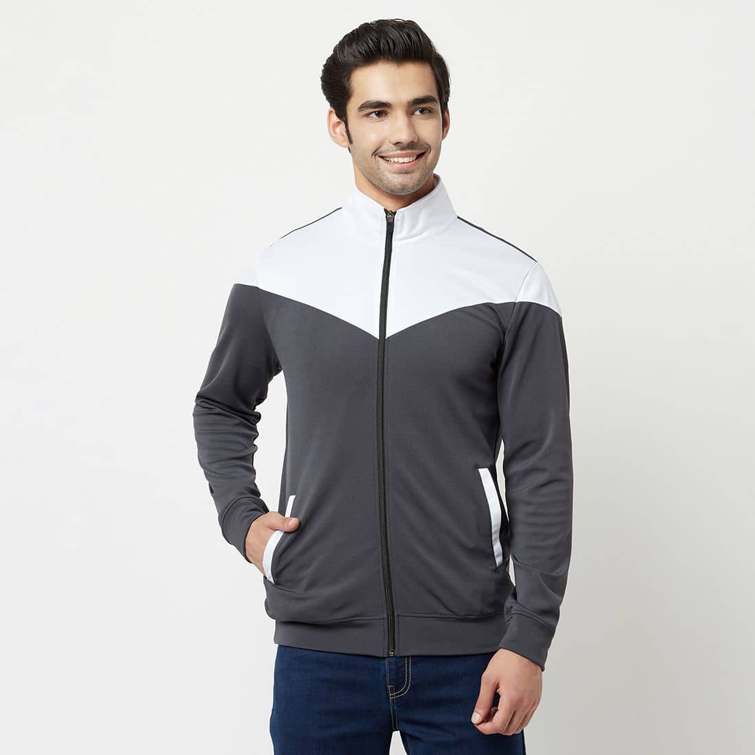 Glito - White Polyester Relaxed Fit Men's Casual Jacket ( Pack of 1 ) - Jackets & Coats | Buy online on ZillyBuy