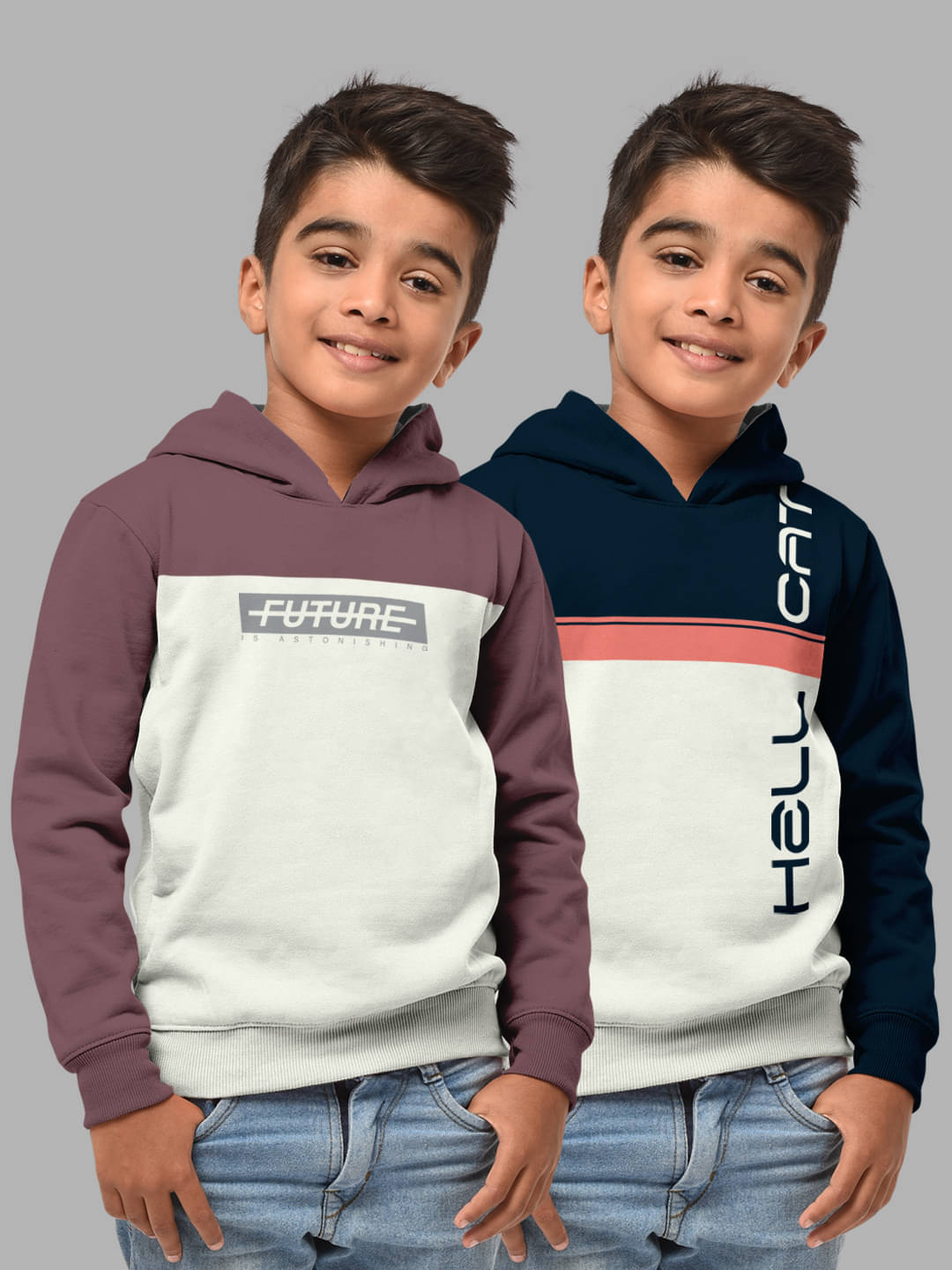     			HELLCAT Pack of 1 Boys Cotton Blend Sweatshirt ( Multicolor6 )