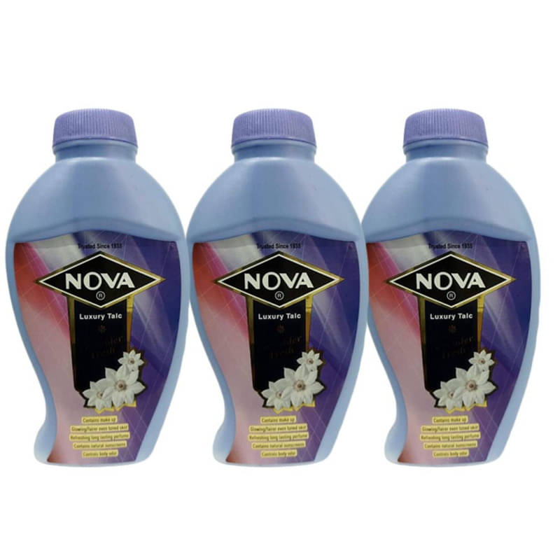     			NOVA NOVA Lavender Talc2 Talc 300 gm Pack of 3