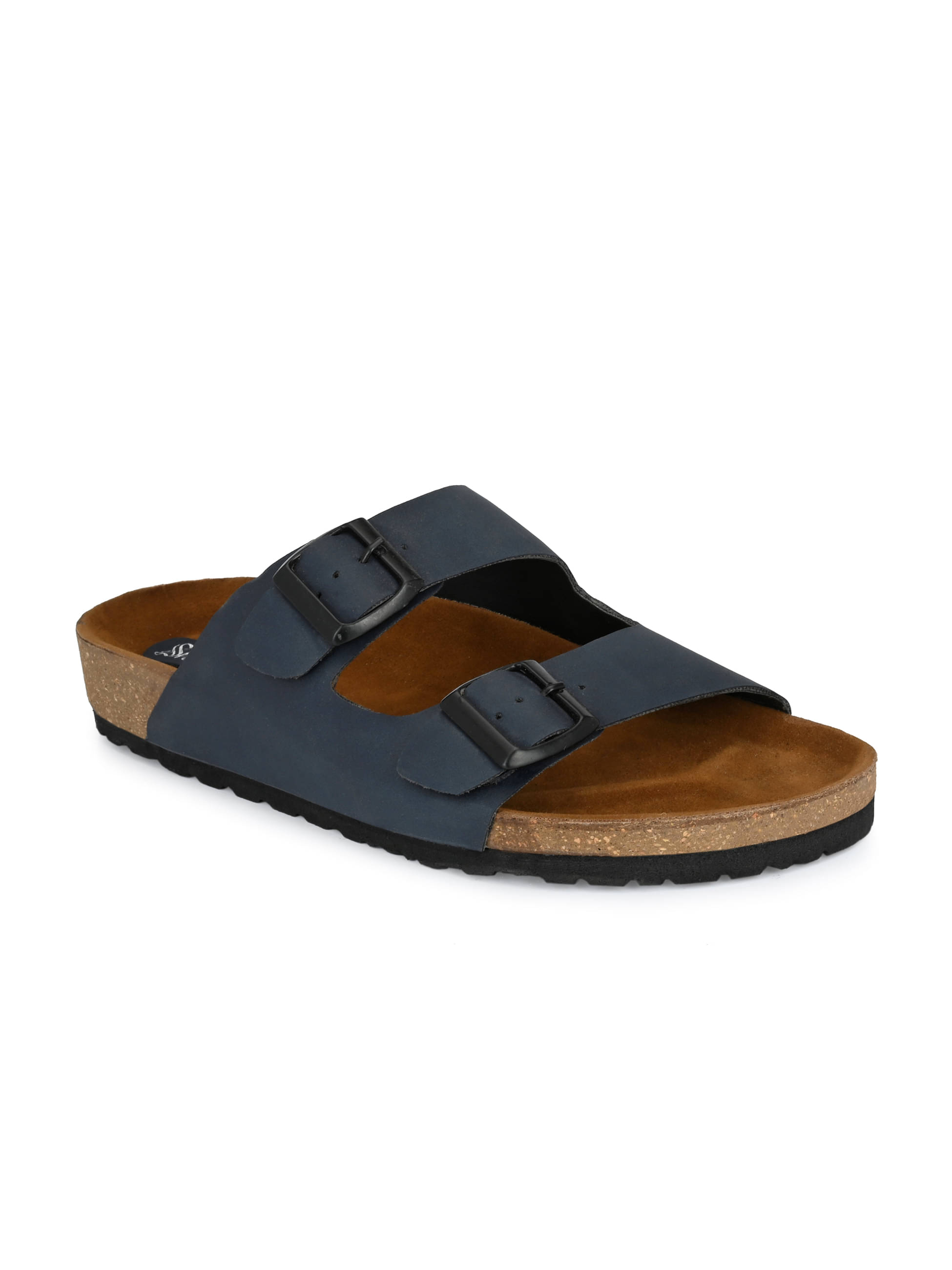     			SHENCES - Blue Men's Slides