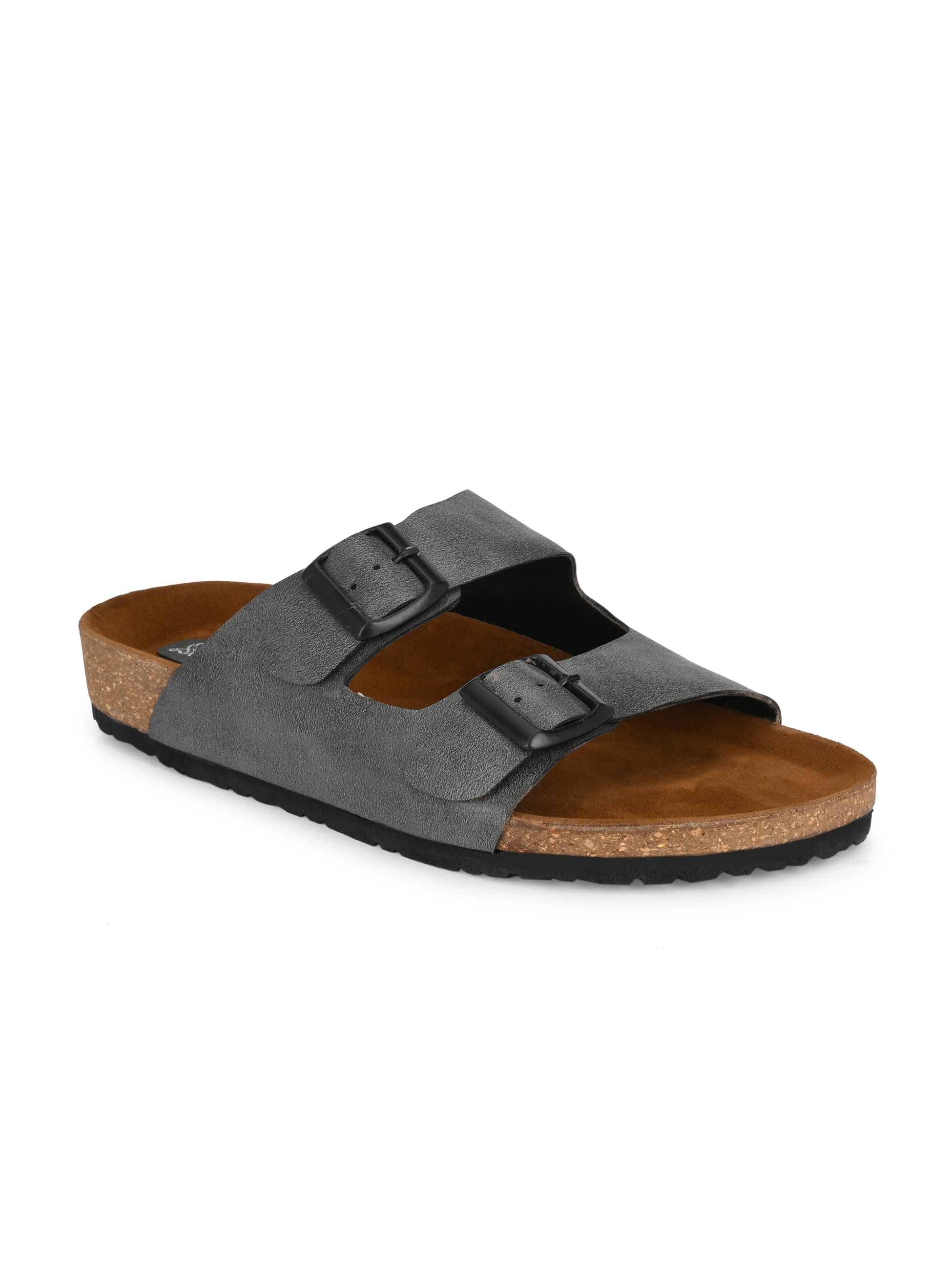     			SHENCES - Gray Men's Slides
