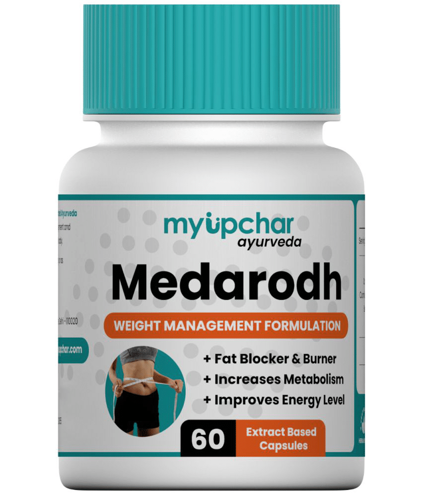 myUpchar Ayurveda Medarodh Fat Burner - 60 Capsule | Metabolism Booster & Weight loss Supplement myUpchar Ayurveda Medarodh Fat Burner - 60 Capsule | Metabolism Booster & Weight loss Supplement