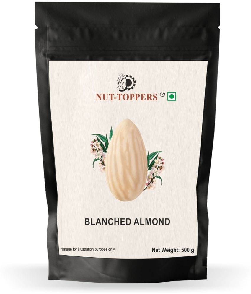     			Nut Toppers Blanched Almonds Whole 500g