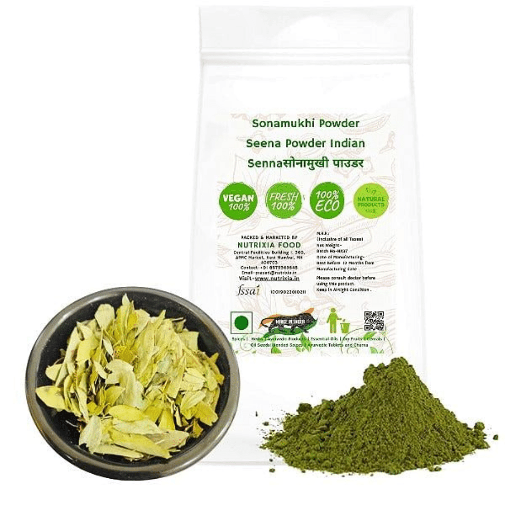     			Nutrixia Food Sonamukhi Powder churna /सोनामुखी पाउडर/Cassia angustifolia 100 gm