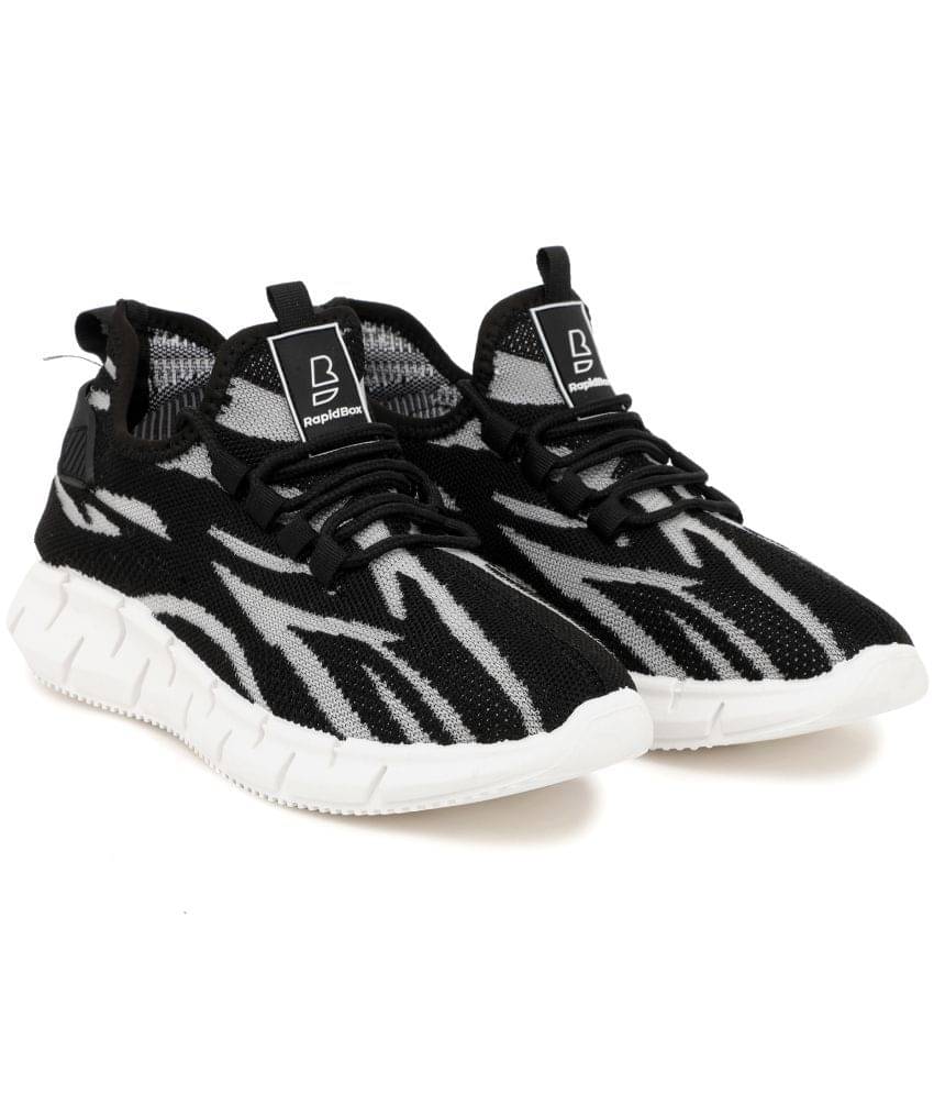 RapidBox - Black Men's Sneakers     			RapidBox - Black Men's Sneakers