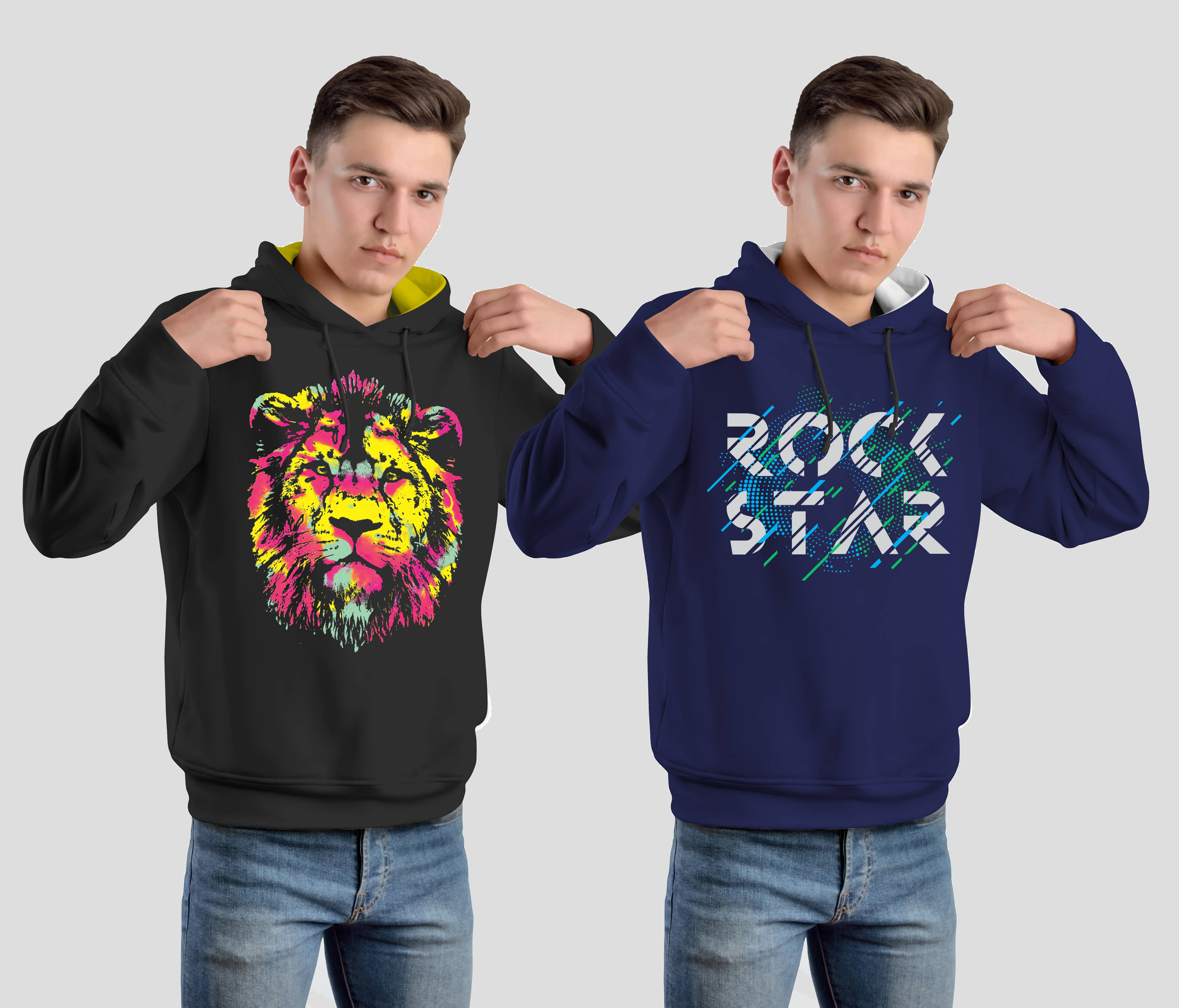     			Ariel Pack of 2 Boys Cotton Sweatshirt ( Multicolor )