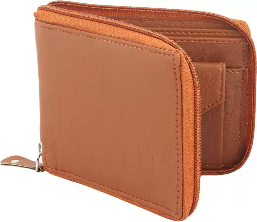Clock21 - Brown Leather Men's Two Fold Wallet ( Pack of 1 ) - Handbags | Buy online on ZillyBuy