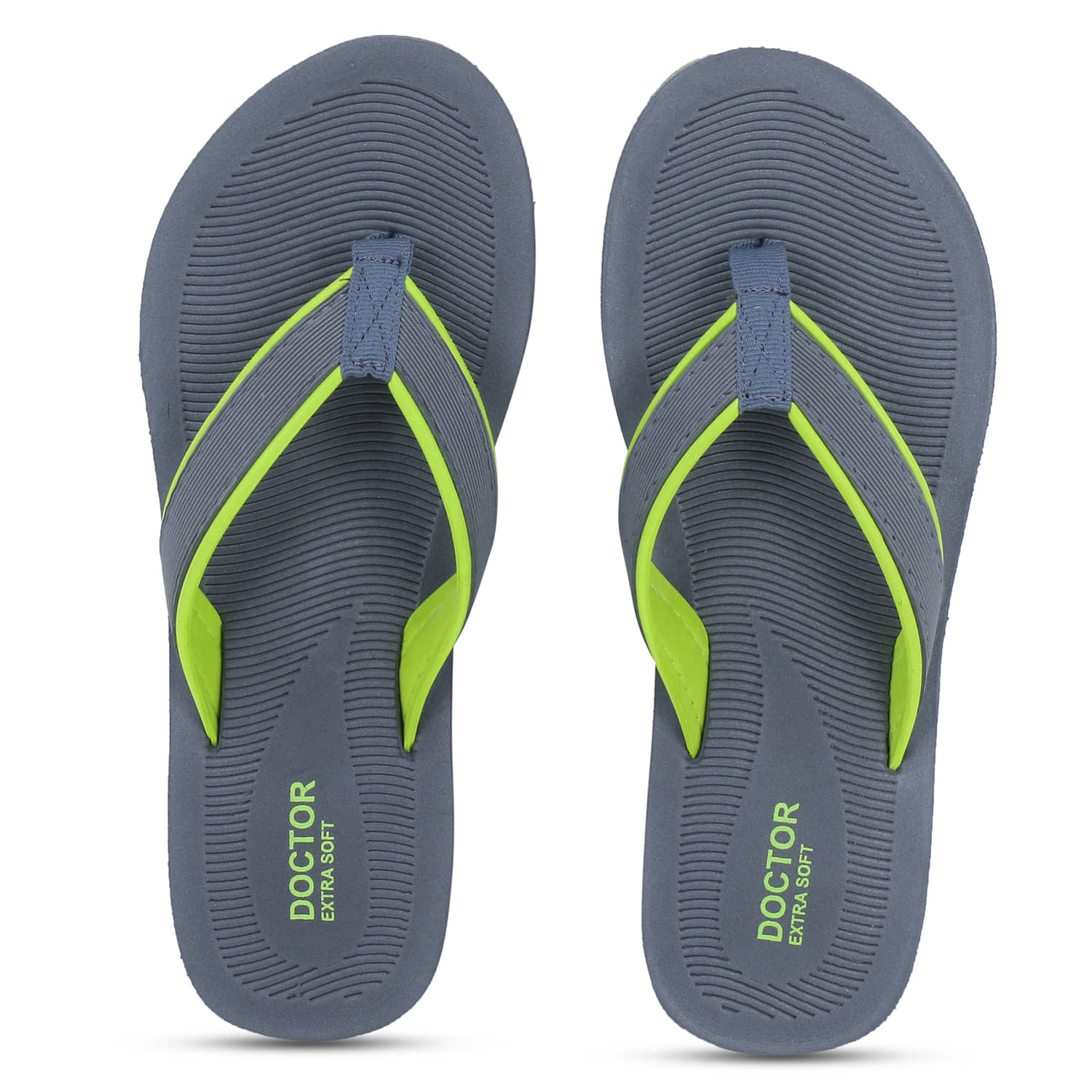 DOCTOR EXTRA SOFT - Light Grey Women's Thong Flip Flop
