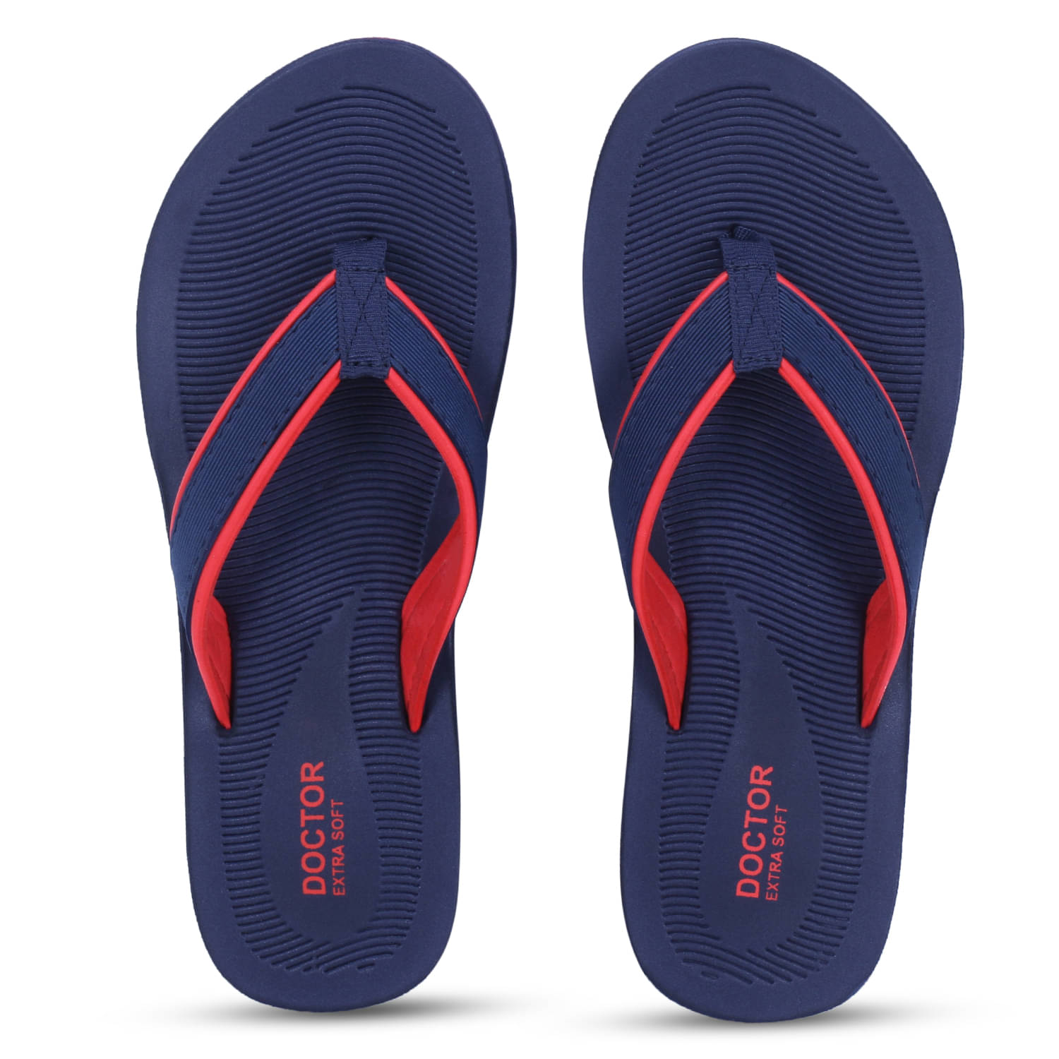     			DOCTOR EXTRA SOFT - Navy Blue Women's Thong Flip Flop