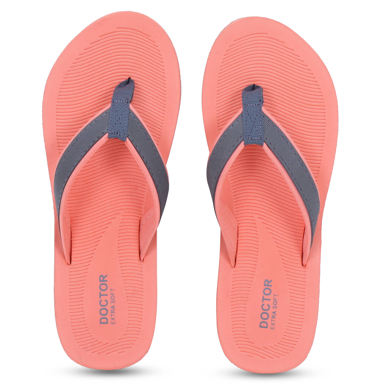 DOCTOR EXTRA SOFT - Peach Women's Thong Flip Flop DOCTOR EXTRA SOFT - Peach Women's Thong Flip Flop