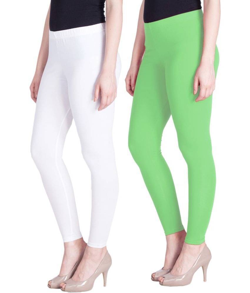     			LYRA - Multicolor Cotton Women's Churidar ( Pack of 2 )