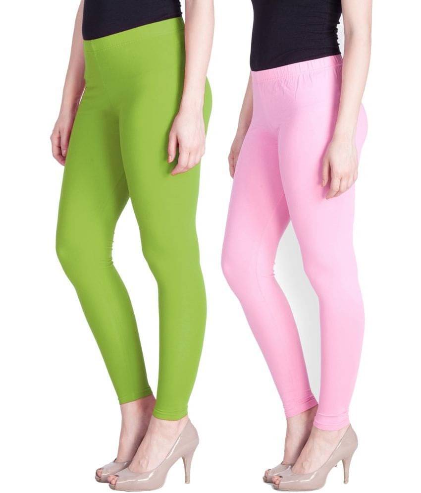     			LYRA - Multicolor Cotton Women's Churidar ( Pack of 2 )