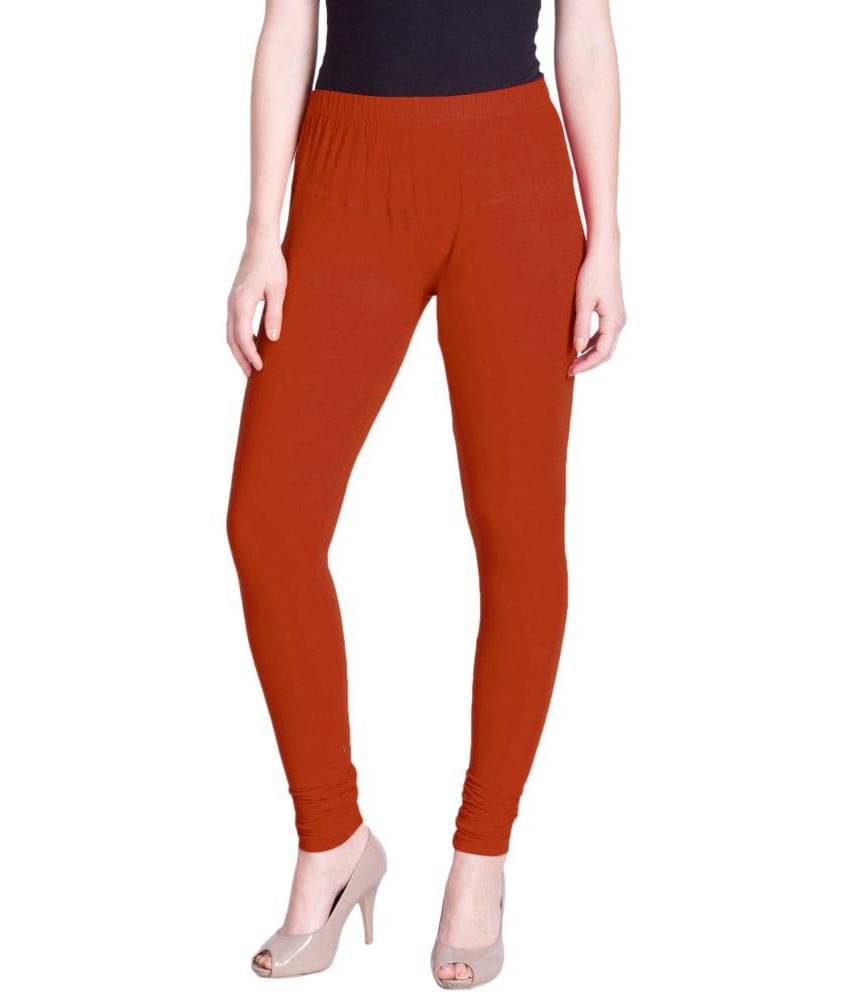     			Lux Lyra - Rust Cotton Women's Leggings ( Pack of 1 )