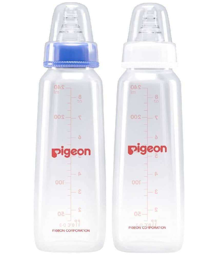 Pigeon - 240 Blue Feeding Bottle ( Pack of 2 )