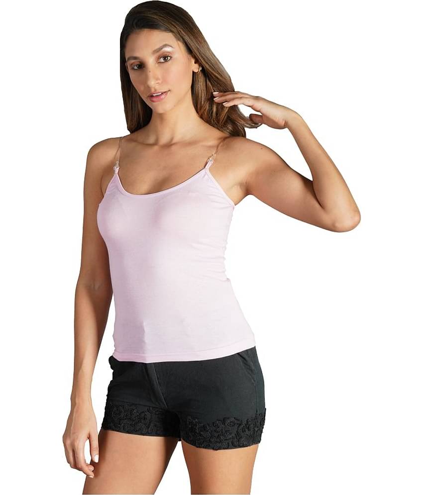 RC. ROYAL CLASS Cotton Camisoles - Pink Single