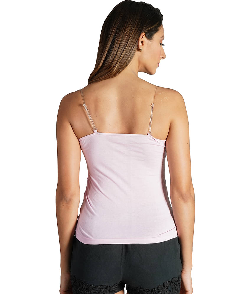 RC. ROYAL CLASS Cotton Camisoles - Pink Single