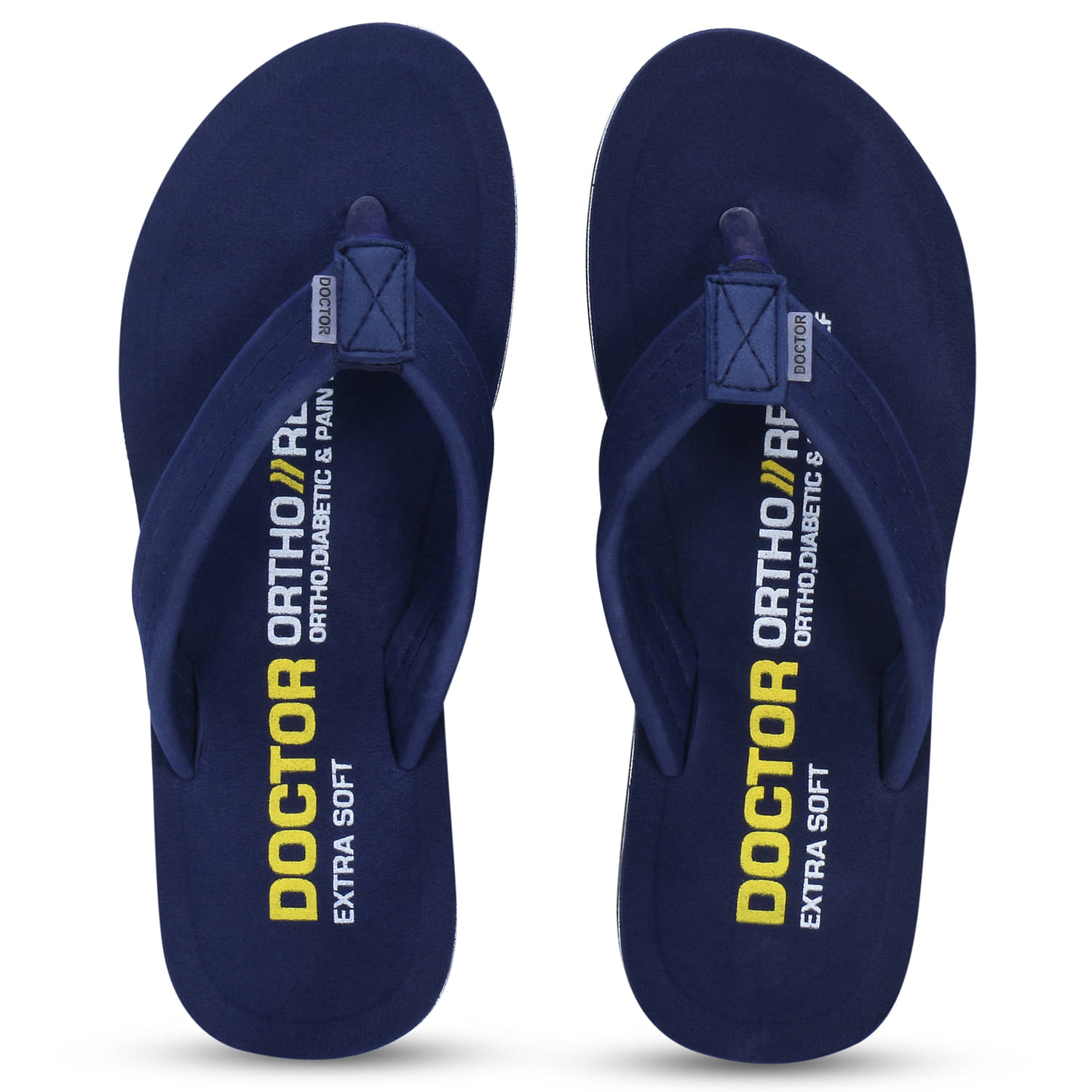     			DOCTOR EXTRA SOFT - Navy Blue Women's Thong Flip Flop