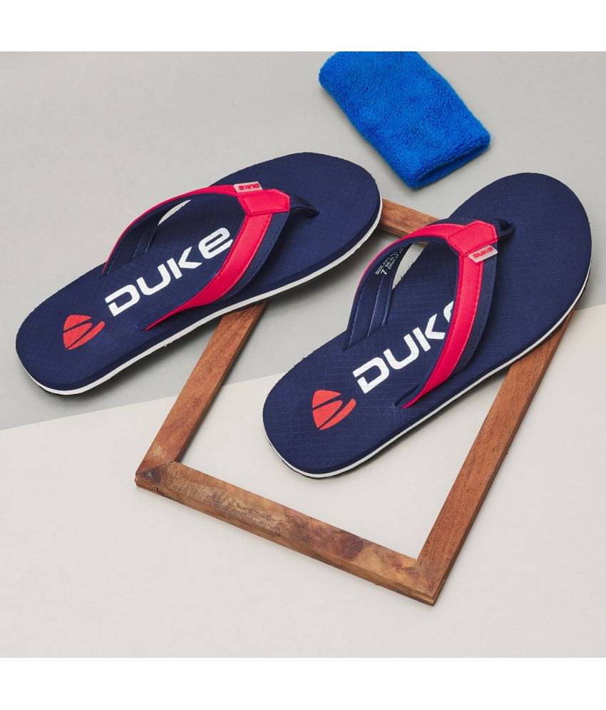     			Duke - Navy Men's Thong Flip Flop