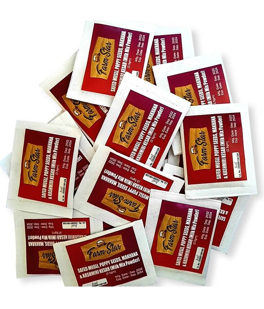 Farm Star Safed Musli khus-khus Instant Mix 475 gm