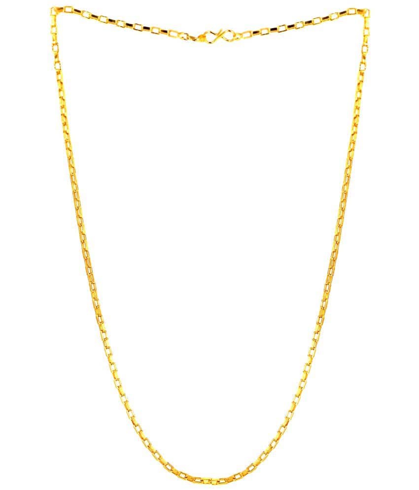 KRIMO - Gold Plated Chain ( Pack of 1 )