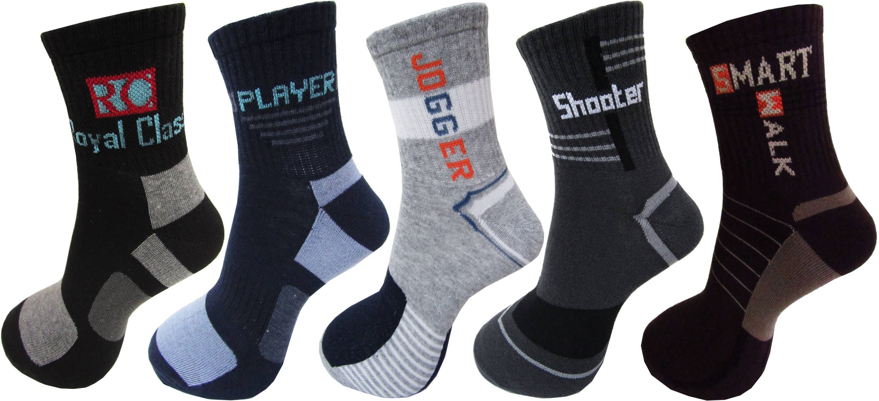 RC. ROYAL CLASS - Cotton Men's Self Design Multicolor Ankle Length Socks ( Pack of 5 ) - Socks | Buy online on ZillyBuy