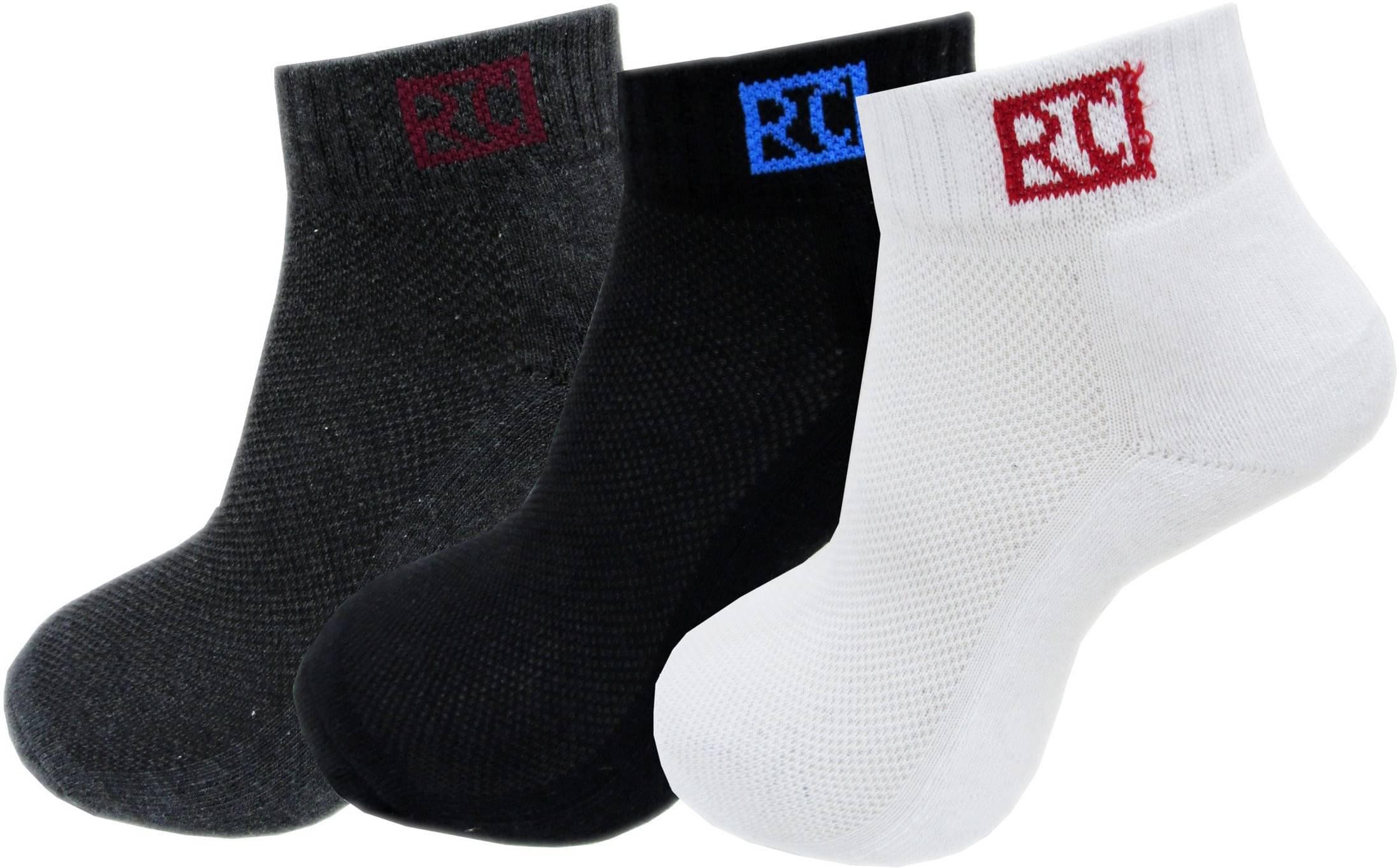 RC. ROYAL CLASS - Cotton Men's Self Design Multicolor Ankle Length Socks ( Pack of 3 ) RC. ROYAL CLASS - Cotton Men's Self Design Multicolor Ankle Length Socks ( Pack of 3 )