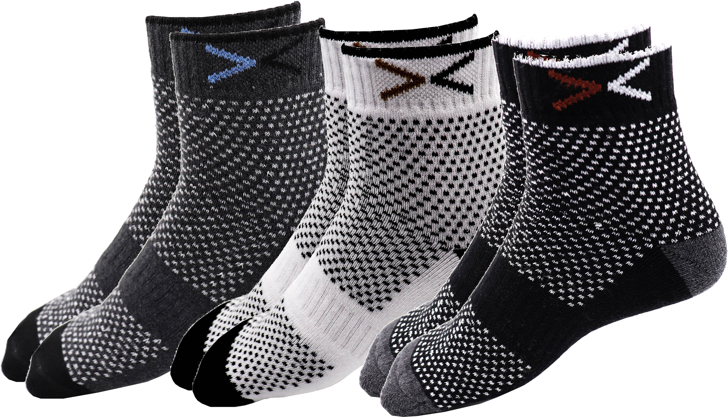     			RC. ROYAL CLASS - Cotton Men's Self Design Multicolor Ankle Length Socks ( Pack of 3 )