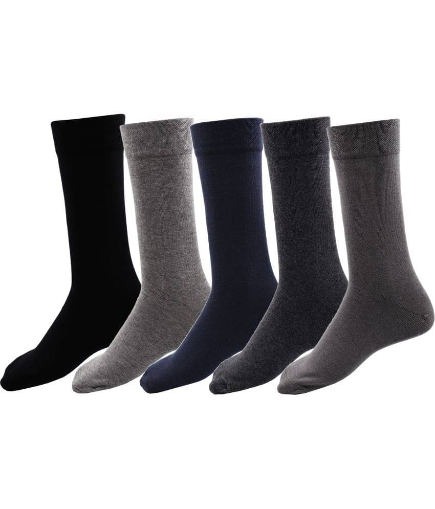 RC. ROYAL CLASS - Cotton Men's Solid Multicolor Mid Length Socks ( Pack of 5 ) RC. ROYAL CLASS - Cotton Men's Solid Multicolor Mid Length Socks ( Pack of 5 )